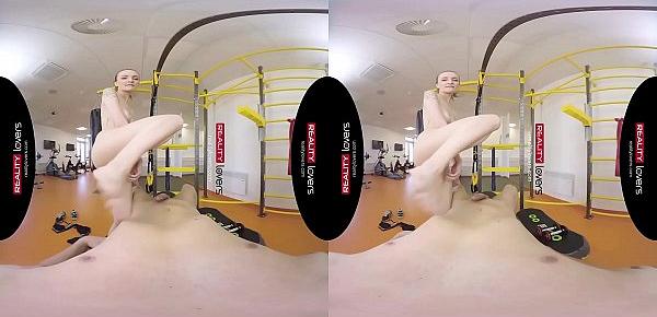  RealityLovers - Anal Workout for Fit Gym Teen VR